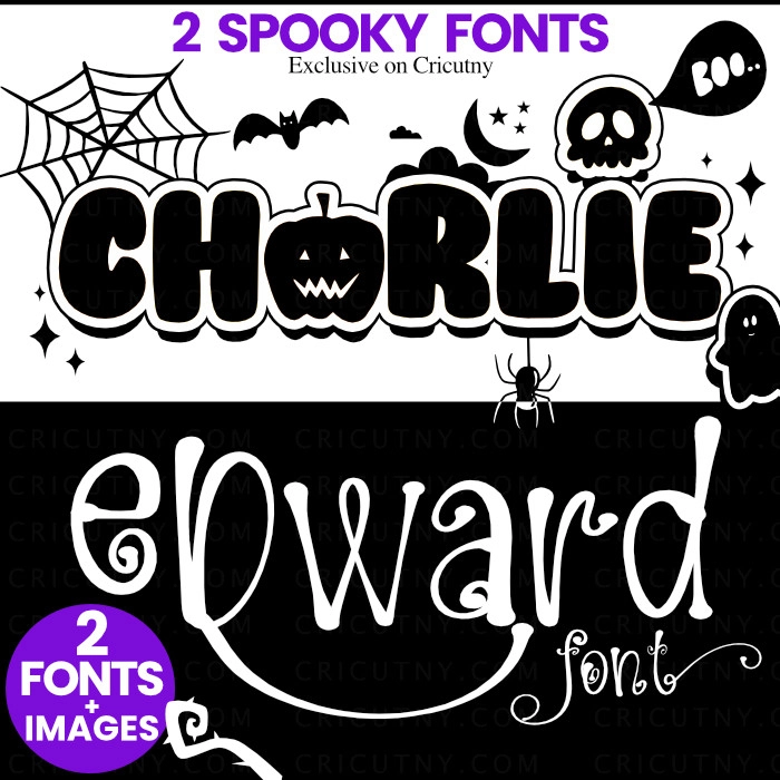 2 Halloween fonts