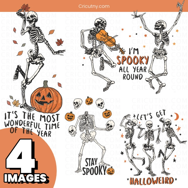 Dancing skeleton images