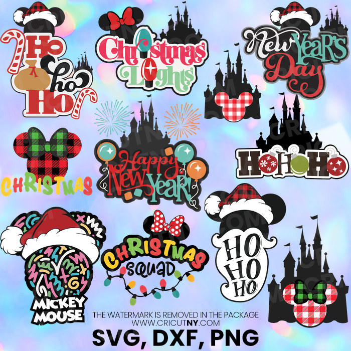 27 Disney Christmas SVG Files 2021