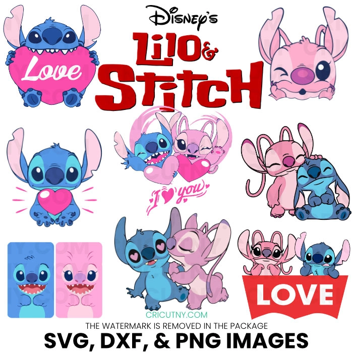 9 Lilo and Stitch SVG