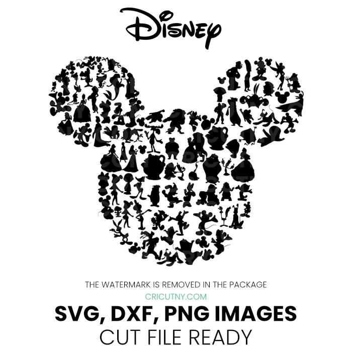 Mickey mouse svg for cricut and silhouette | Disney | Cricutny