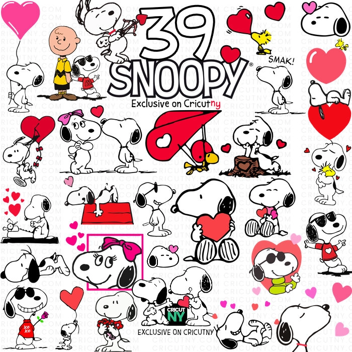 39 Snoopy Valentine’s Day Images