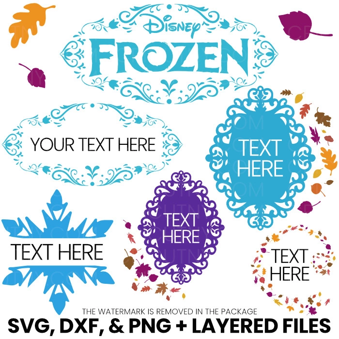 Snowflake Split Monogram [Disney Frozen]